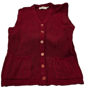 Merville vintage sweater vest ladies large